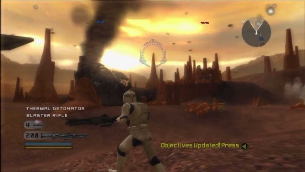 Star Wars Battlefront 2 Кампания Миссия №0 Тренировка