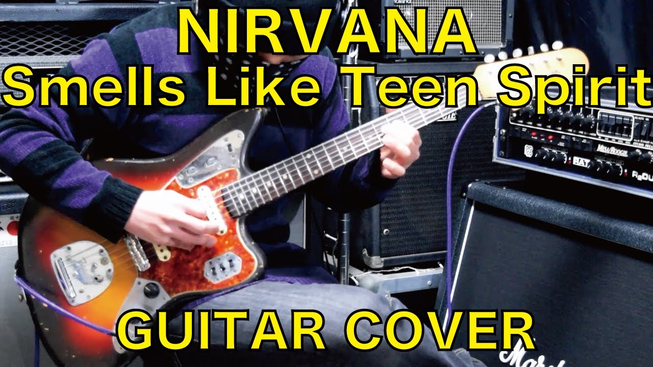 MaruTube34 NIRVANA - Smells Like Teen Spirit (Guitar Cover) - 1962 Fender Jaguar で弾いてみた