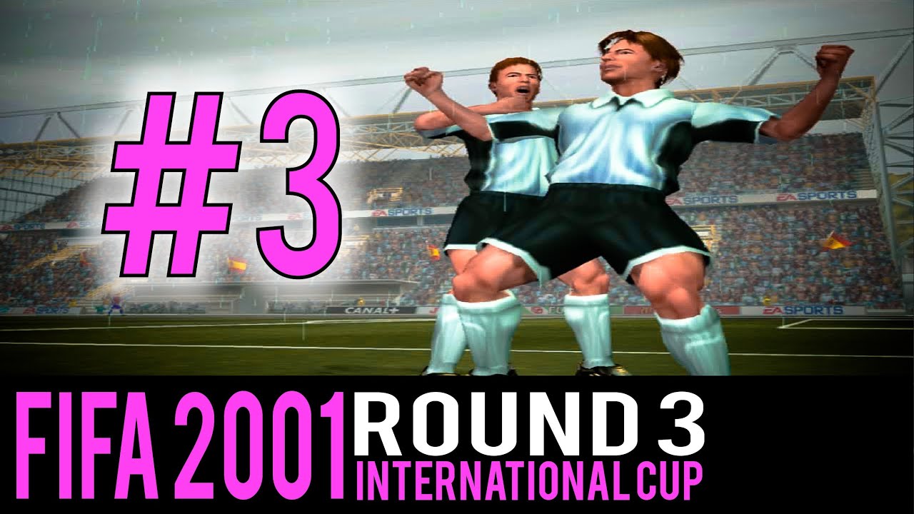 Fifa 2001 HD Gameplay (Playstation 2) International Cup 3rd Round
