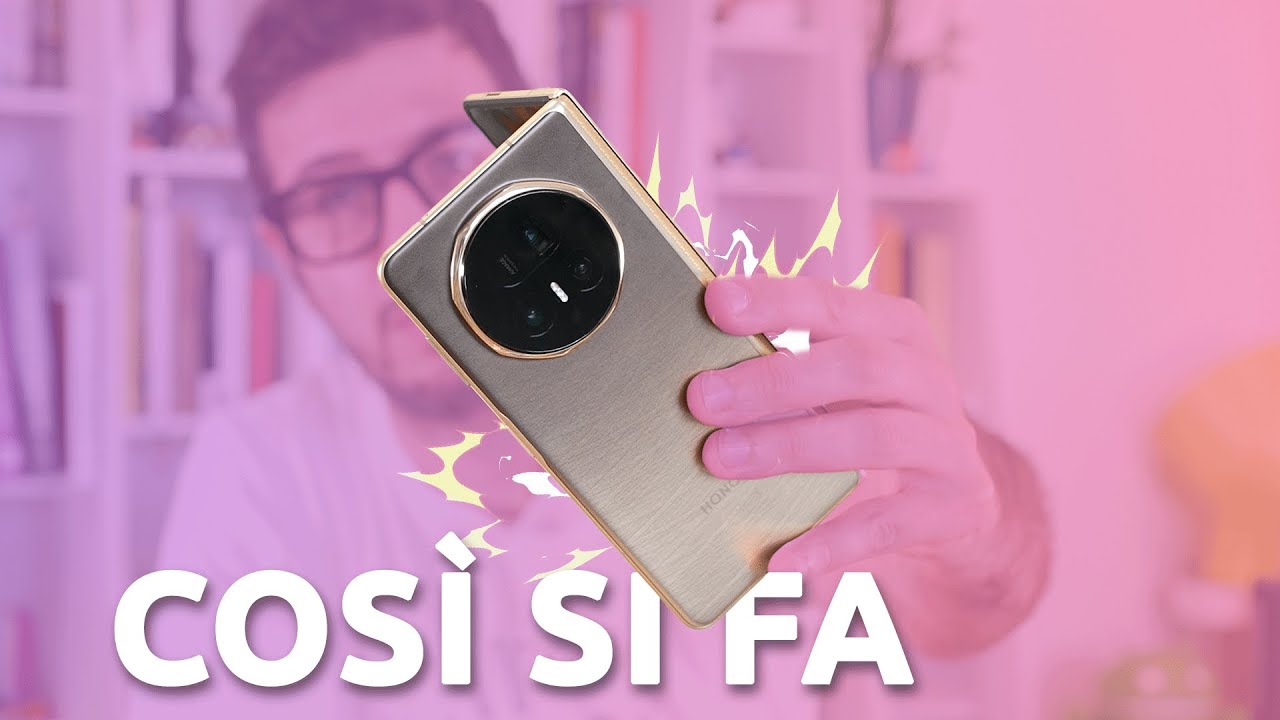 È DAVVERO UNA MAGIA: più sottile ma batteria enorme - recensione HONOR MAGIC V5