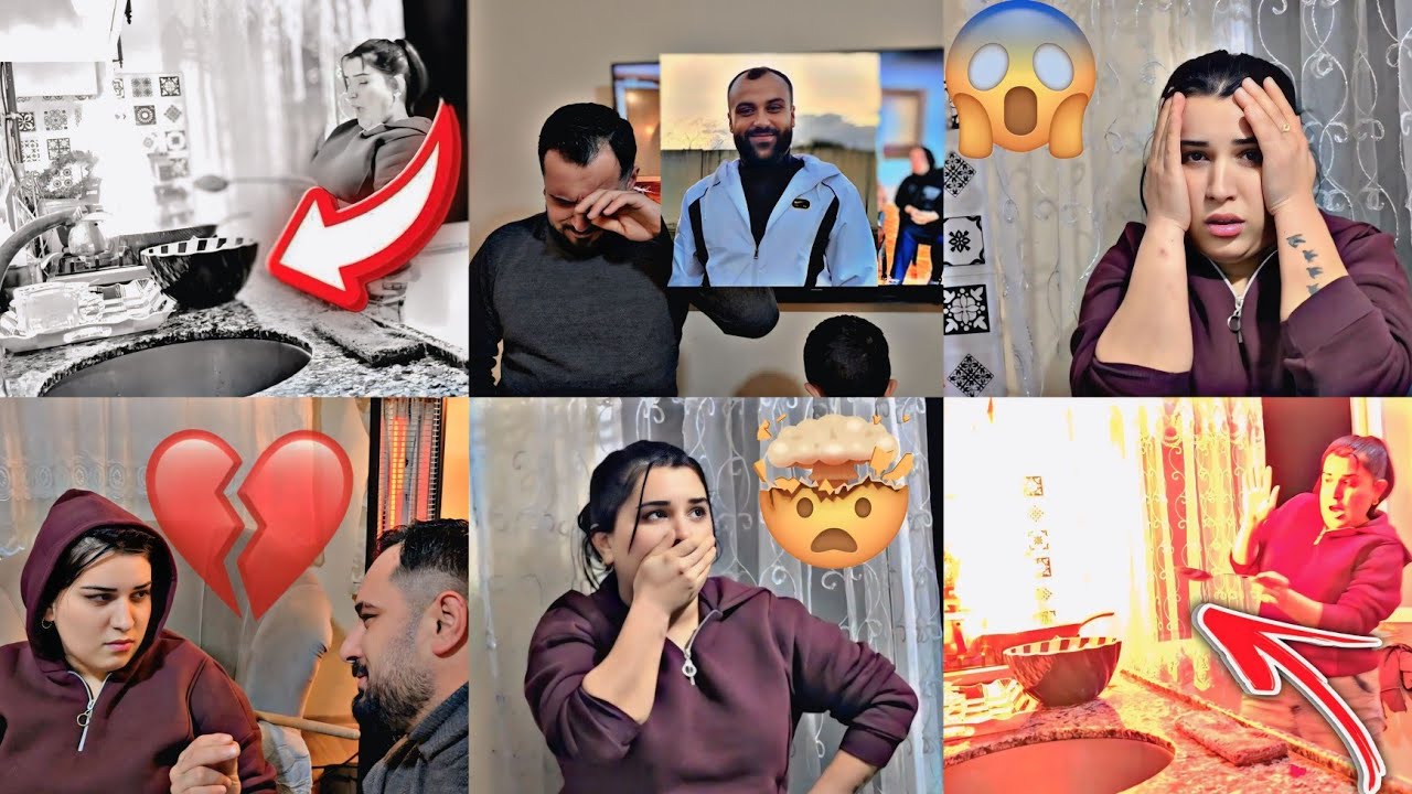 صار معنا مصيبه كبيرة 😱كان رح يحرق المطبخ // ردة فعل محدين على اخوه رشيد