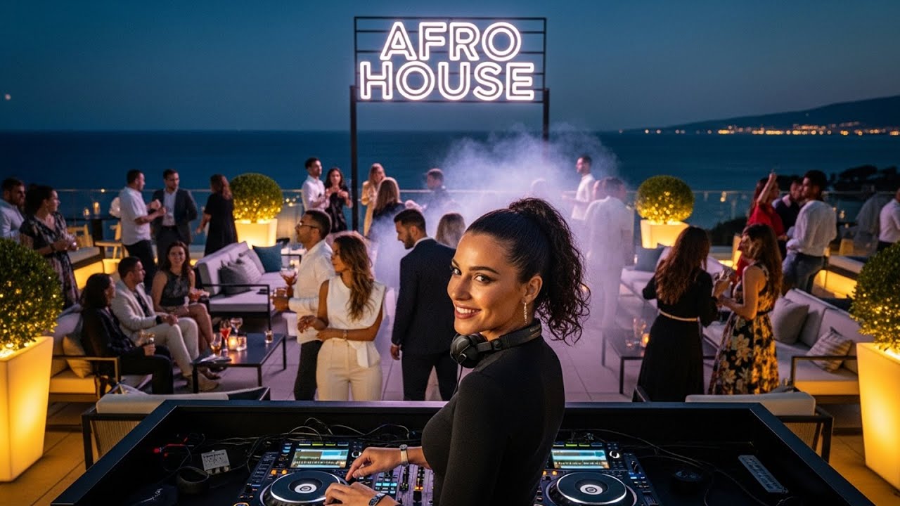 Afro House Sunset Mix 2026 | Rooftop Ocean Vibes