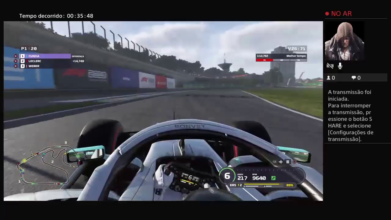 Transmiss&atilde;o ao vivo do PS4 de Ronijackson73