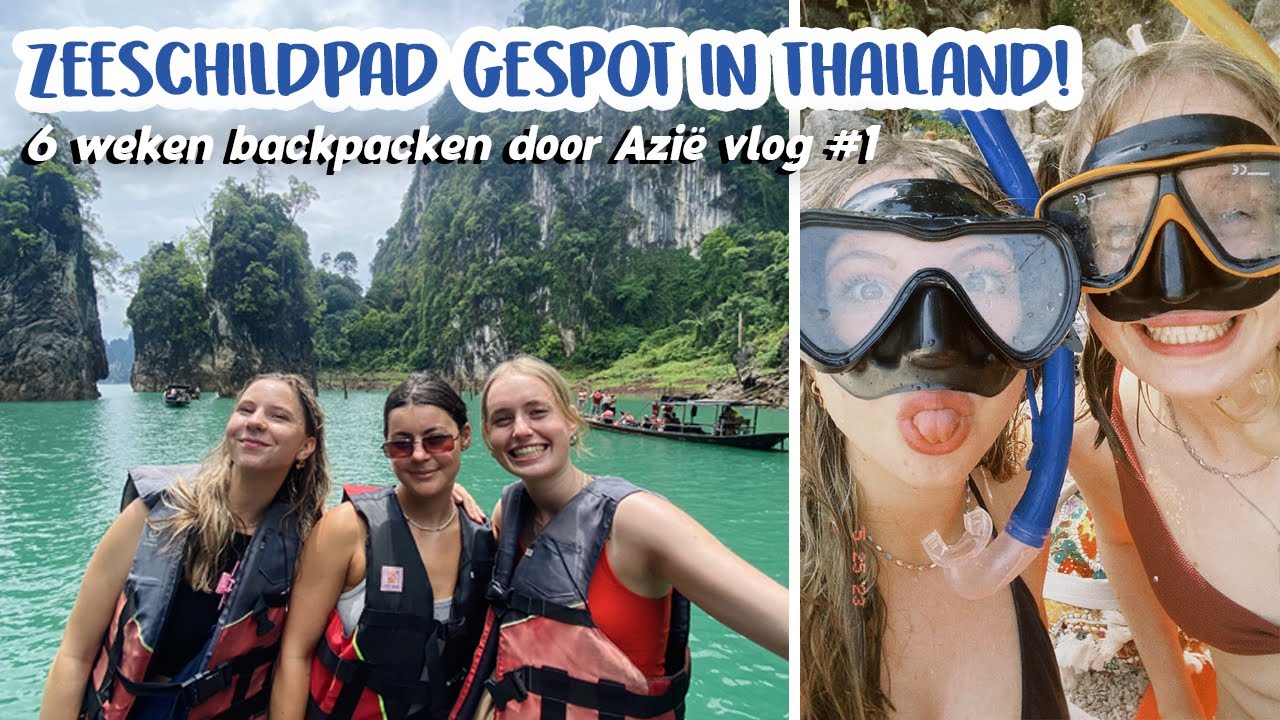 backpacken in THAILAND (BANGKOK, KOH TAO, KHAO SOK NATIONAL PARK) - Azi&euml; vlog #1