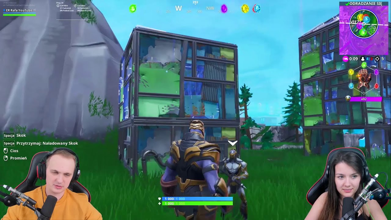 THANOS M&Oacute;WI odbudować TILTED TOWERS 😈