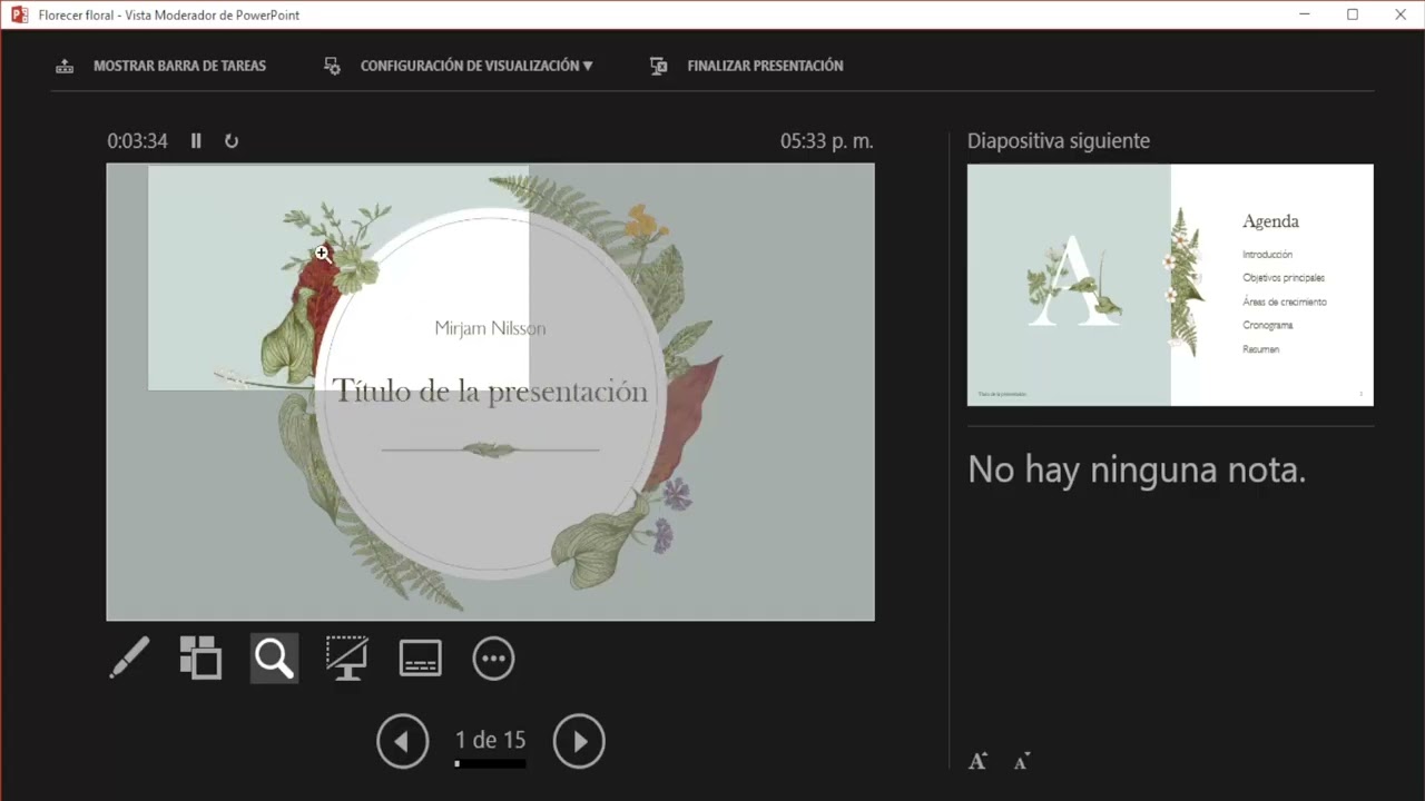 El MEJOR curso de POWER POINT - 11 Vista moderador