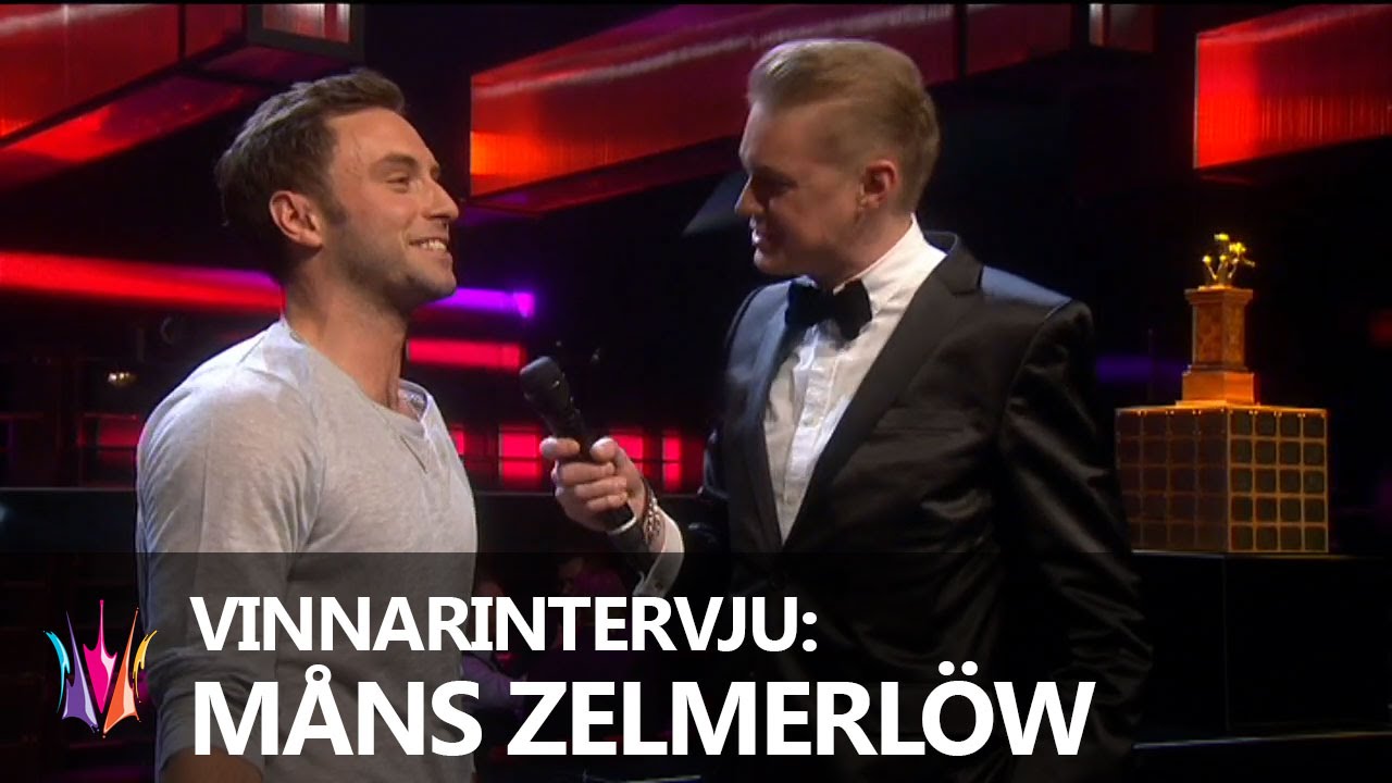 Vinnarintervju med Måns Zelmerlöw - Melodifestivalen 2015