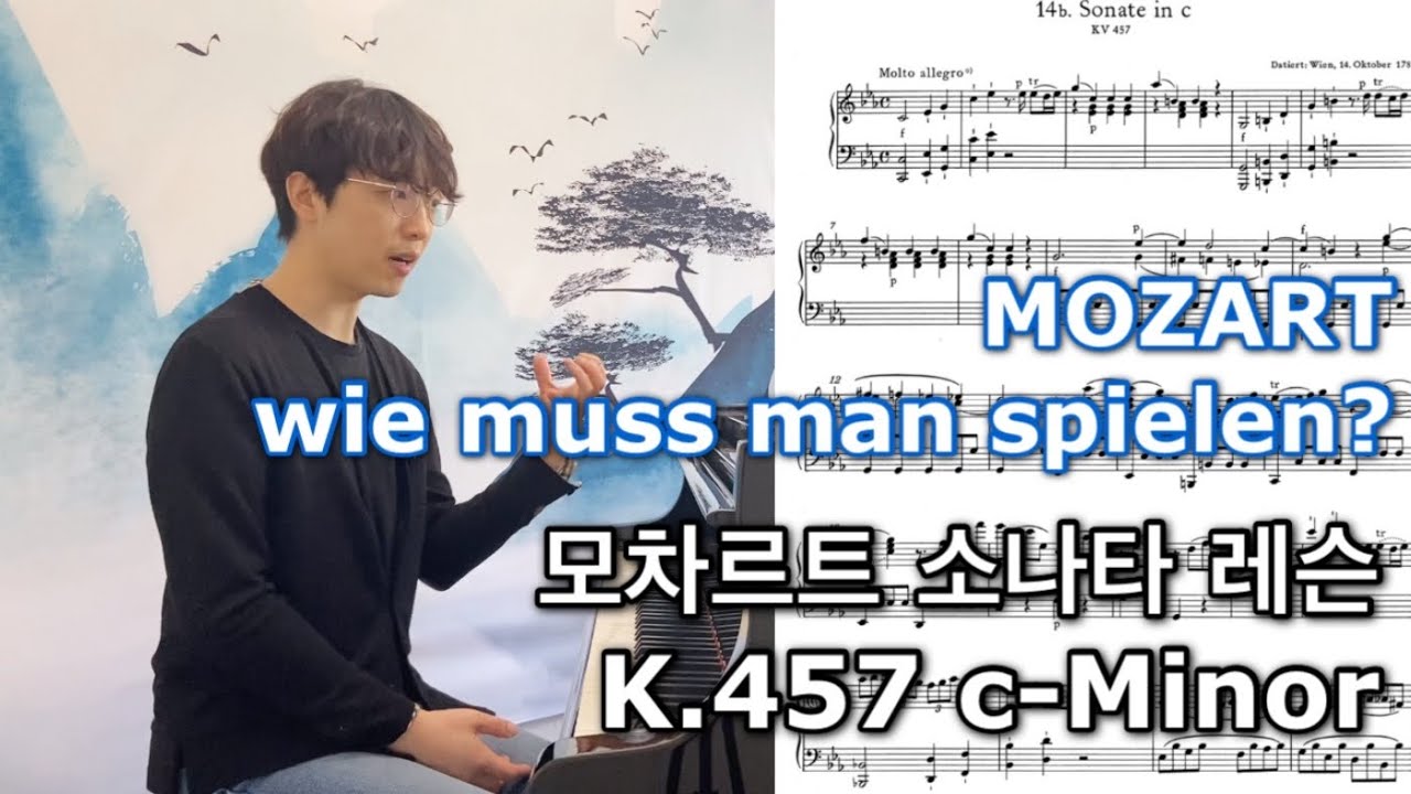 [DE] 모차르트 소나타 전악장을 치는 방법 MOZART! Wie spielt man seine Sonate?