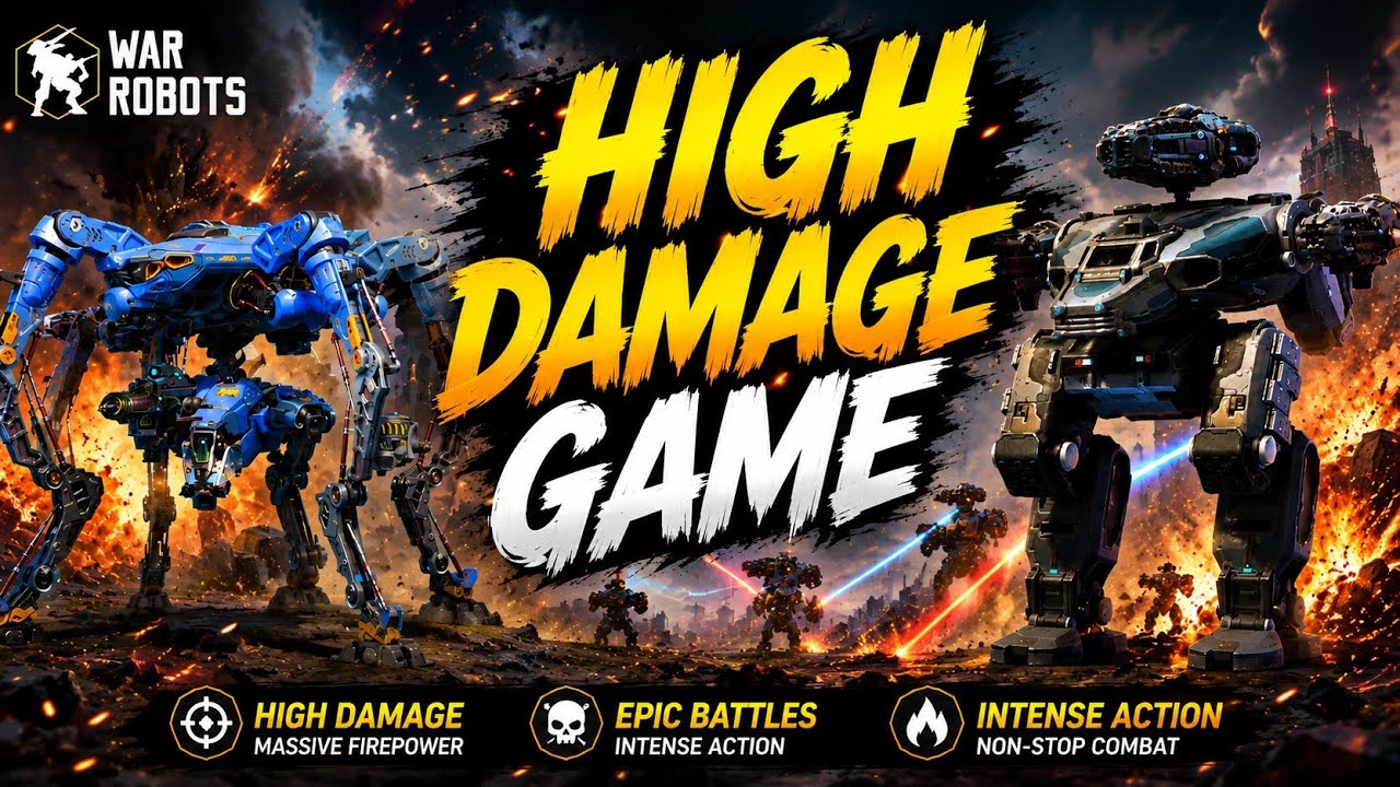 War Robots - INSANE HIGH DAMAGE MATCH! 🔥