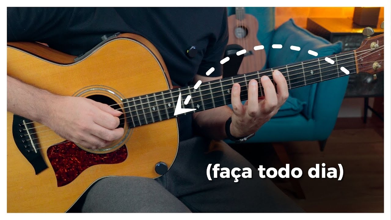 Estes EXERCÍCIOS SIMPLES destravam sua COORDENAÇÃO no violão!