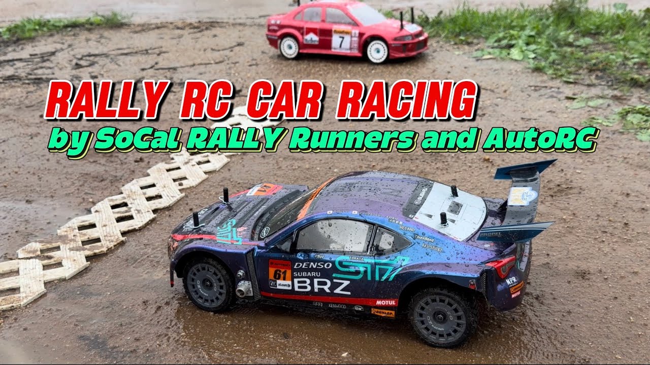 Соревнования по ралли на радиоуправляемых автомобилях от SoCal RALLY Runners и AutoRC. Состоялись...