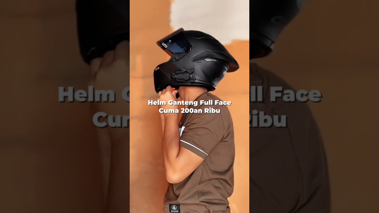 Rekomendasi Ganteng Helm Full Face Kece 2025! Helm SNI yang Aman dan Stylish #helm