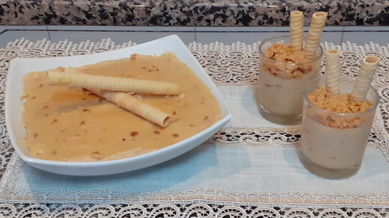 CREMA PASTELERA DE TURRÓN!! Muy fácil y deliciosa!!!