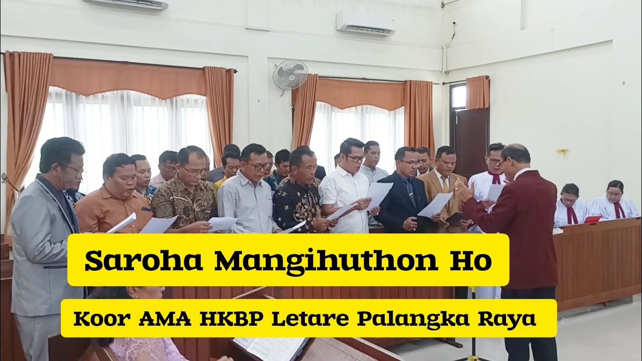 Saroha Mangihuthon Ho - AMA HKBP Letare Palangka Raya 