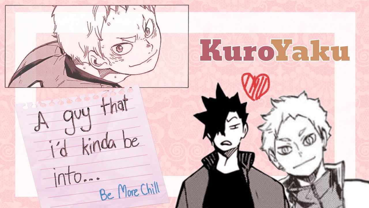 A Guy That I'd Kinda Be Into - Be More Chill | Kuroyaku | lyric prank confession | haikyuu texts