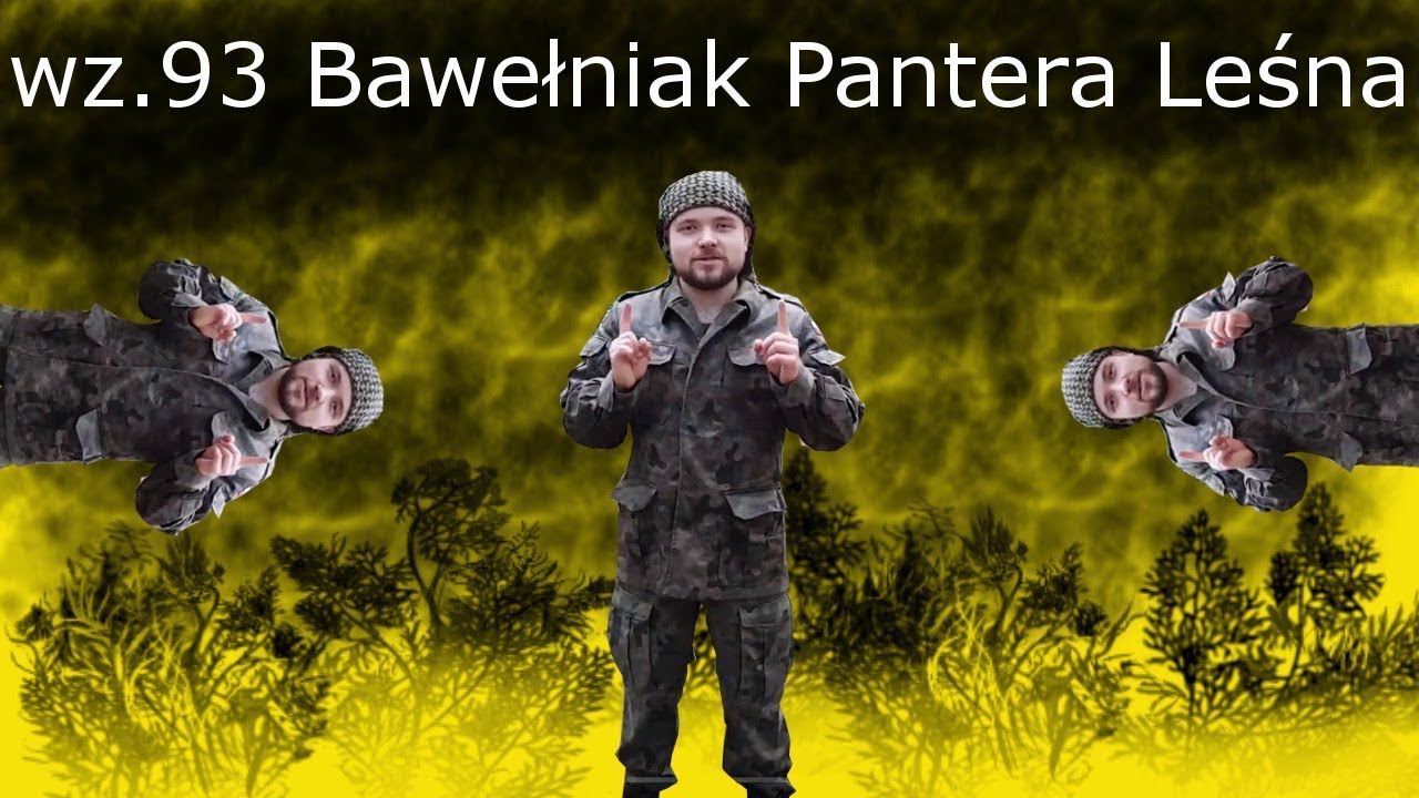Kroniki Włóczykija #4 Pogadanka o wz.93 bawełniak pantera leśna/polish woodland