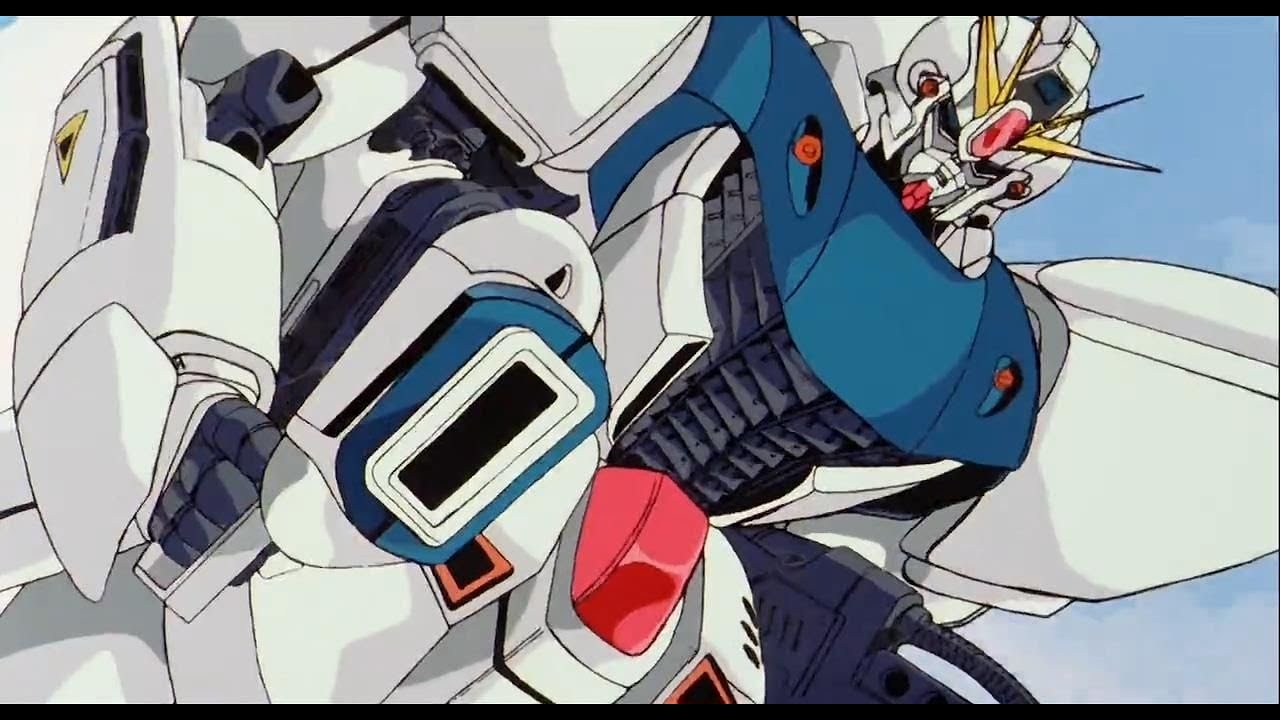 Mobile Suit Gundam F91【日本語字幕】ガンダムF91VSビギナ・ギナ