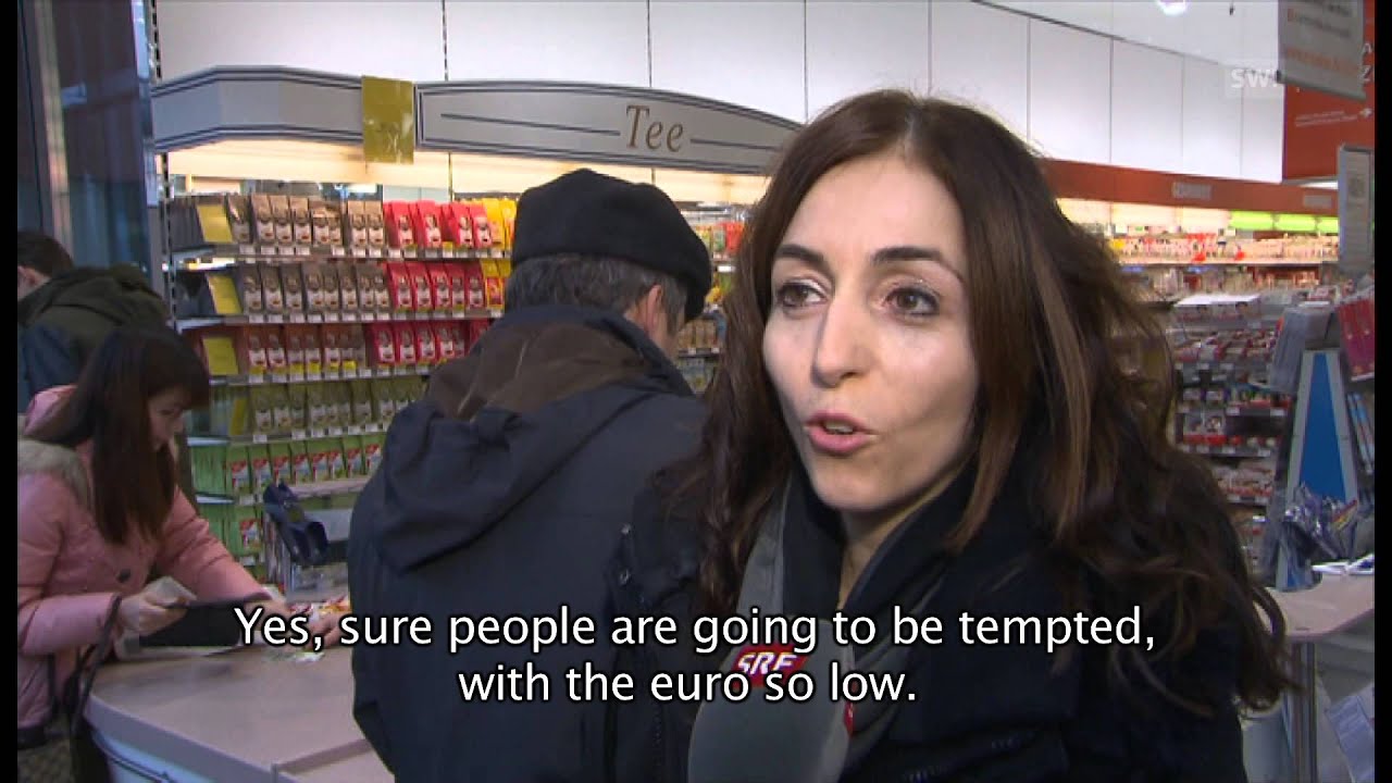 Swiss go cross-border shopping with strong franc