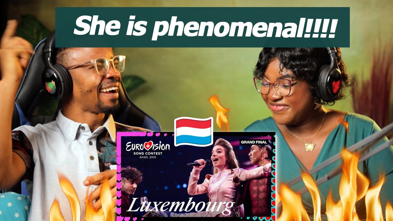 Laura Thorn - La Poupée Monte Le Son (LIVE) | Luxembourg 🇱🇺 | Grand Final | Eurovision 2025 II REACT