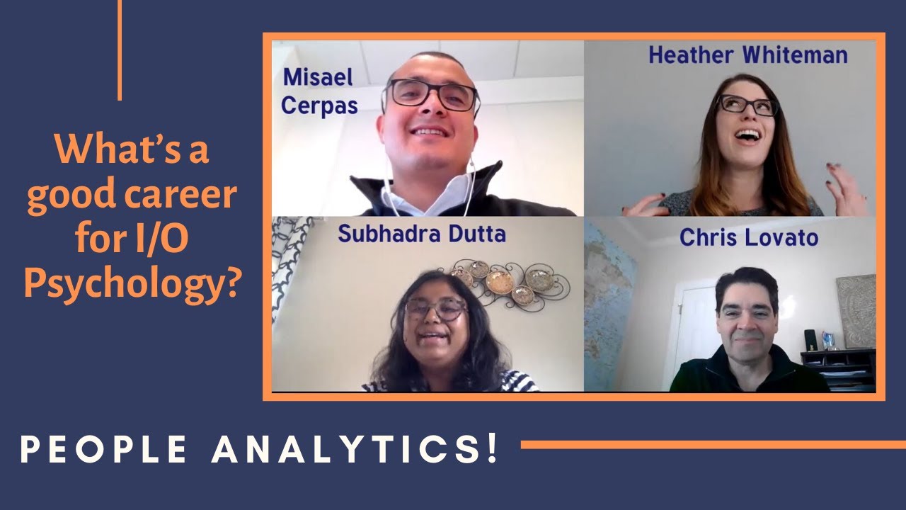 Industrial Organizational Psychology Career Option: People Analytics