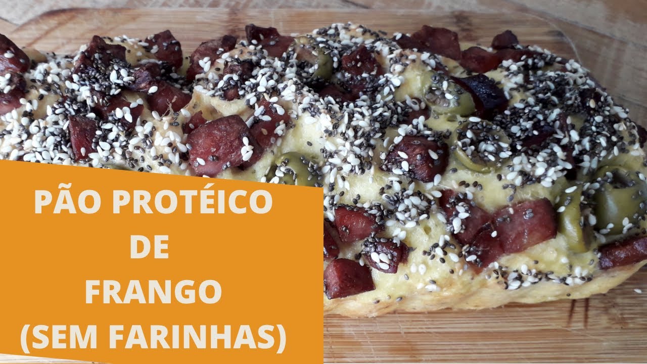 P&atilde;o Prot&eacute;ico  de Frango ( SEM NENHUMA FARINHA) INCR&Iacute;VEL!