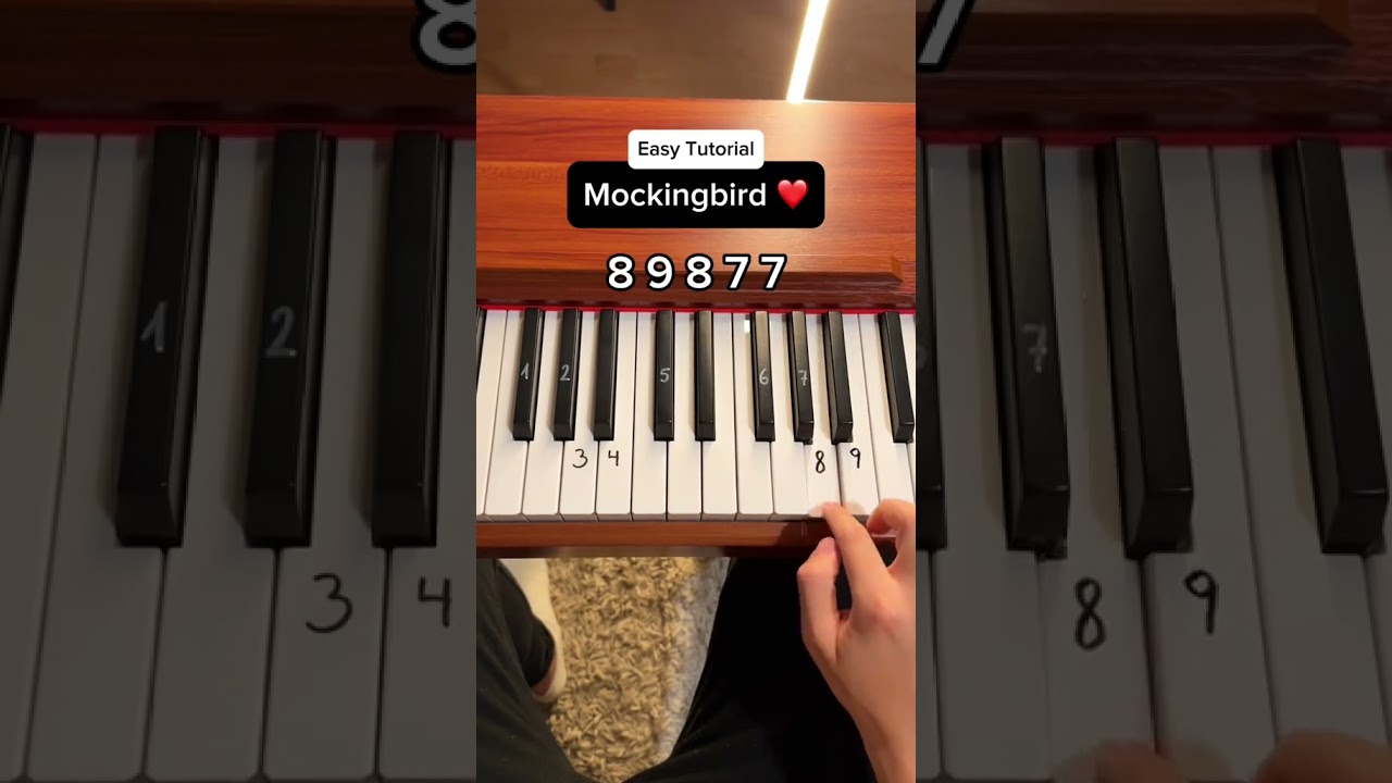 STOP Playing Mockingbird Wrong on Piano!