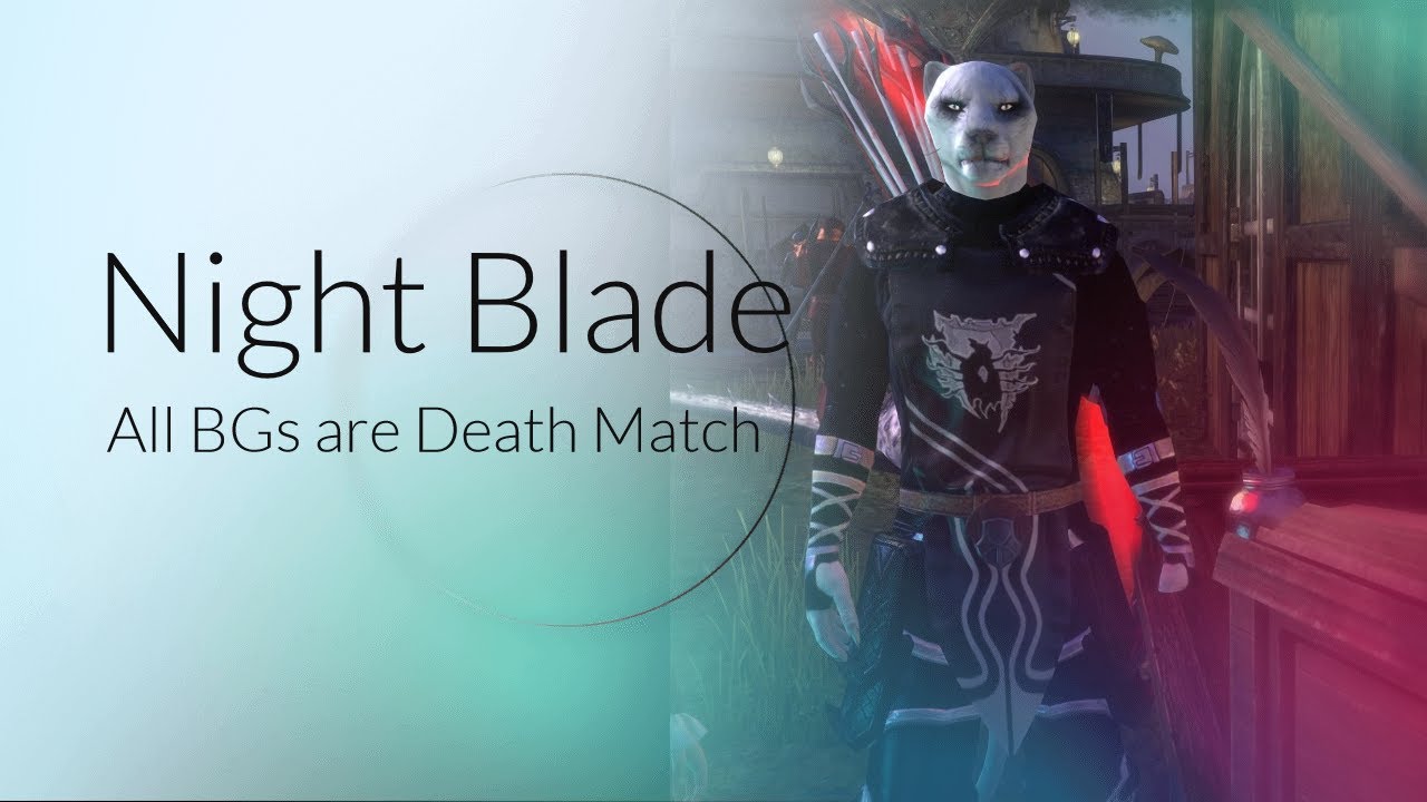 Elder Scrolls Online PVP: Night Blade Build vid - Brawler or Ganker - No proc build