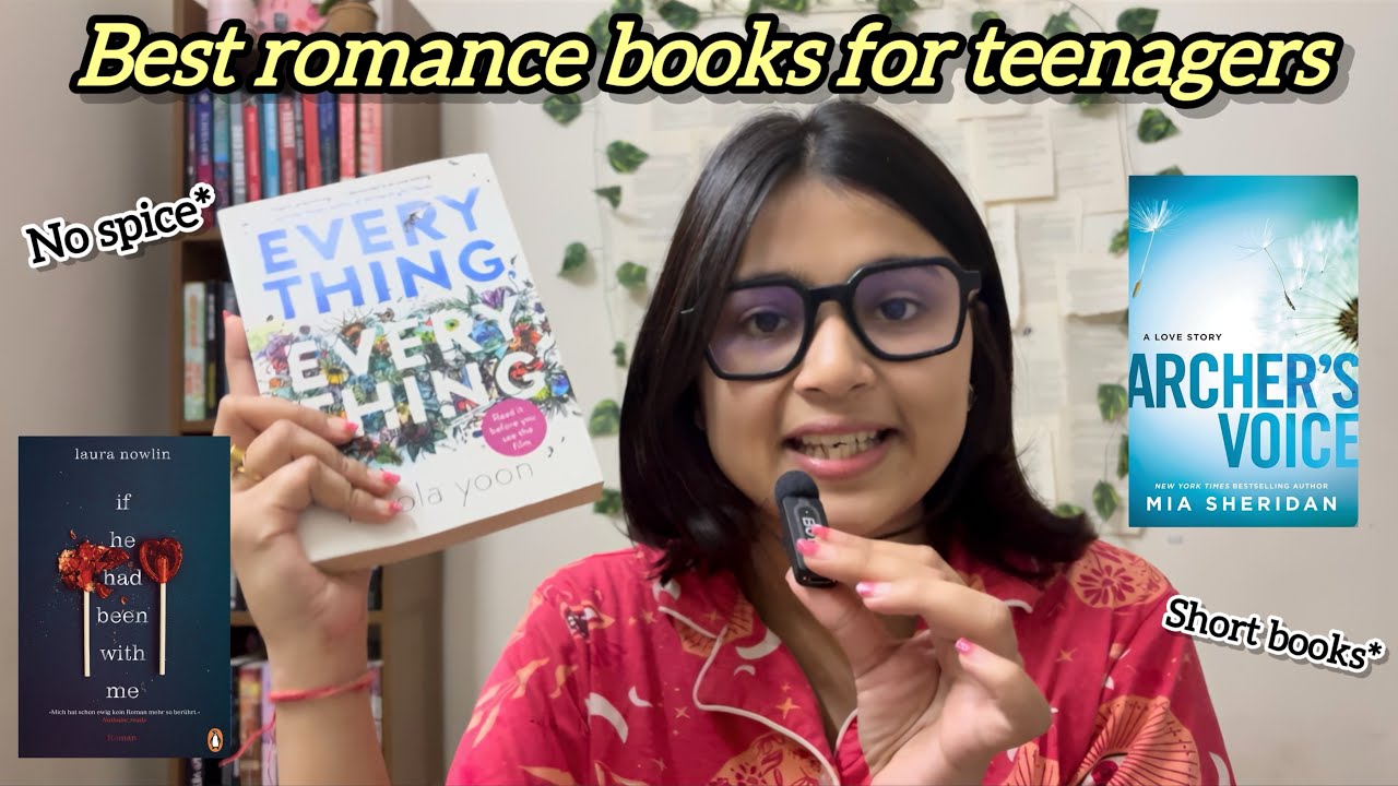 Romance books to read (if you have strict parents 🤫) - NO SPICE romance books for teenagers 📚