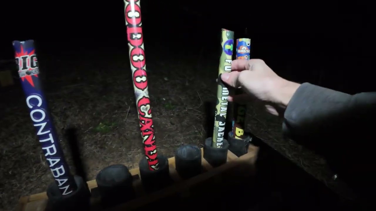 #Extremepyros Новогодний фейерверк