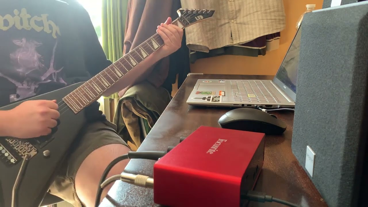 Spectral Wound - Aristocratic Suicidal Black Metal (Guitar Cover)