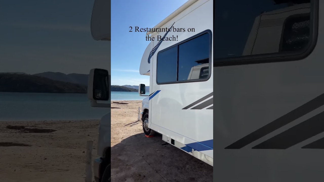 Amazing Beach Camping in Baja, Mexico. 