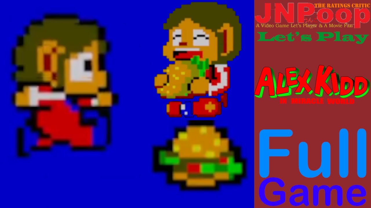 Alex Kidd In Miracle World - Full Game: Sega's Original Mascot