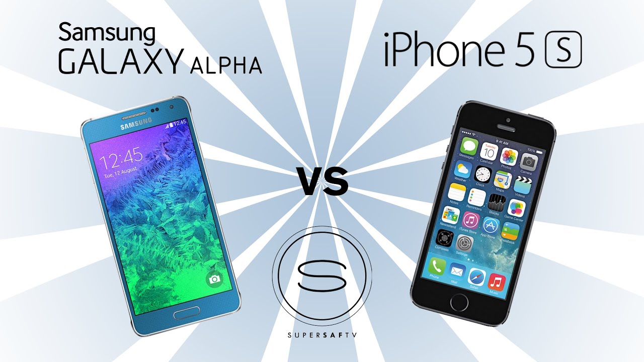 Samsung Galaxy Alpha vs iPhone 5s