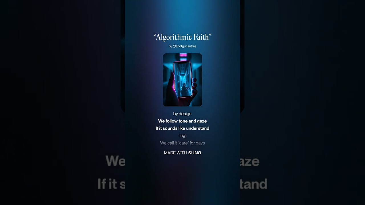 &ldquo;Algorithmic Faith&rdquo;