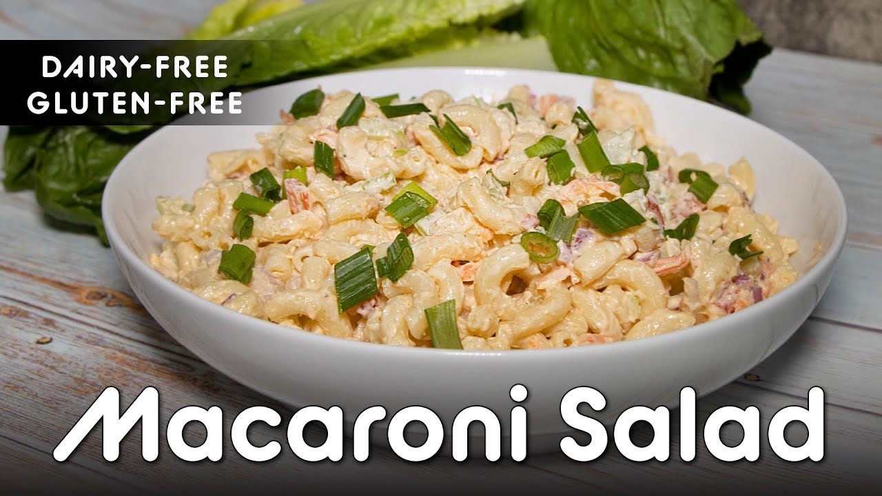 Gluten Free, Dairy Free Classic Macaroni Salad for Summer | gf explorers