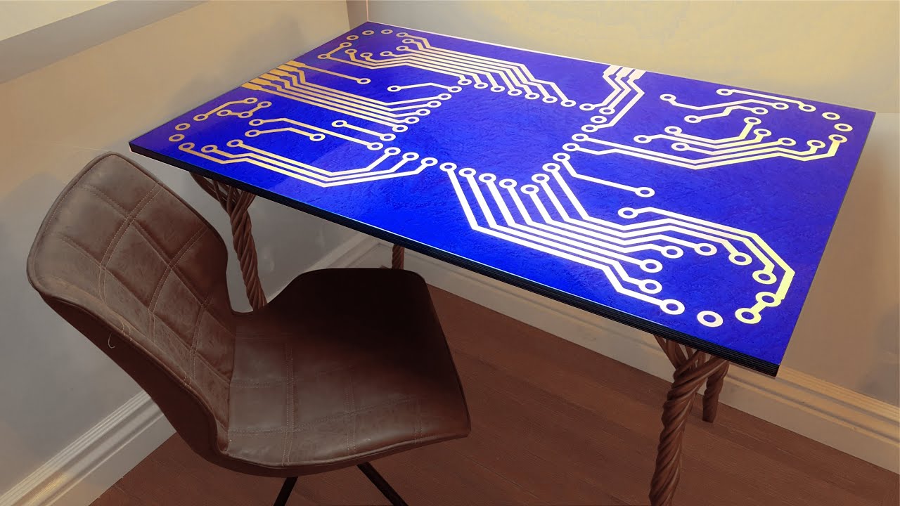 Making a massive Circuit board for a table top