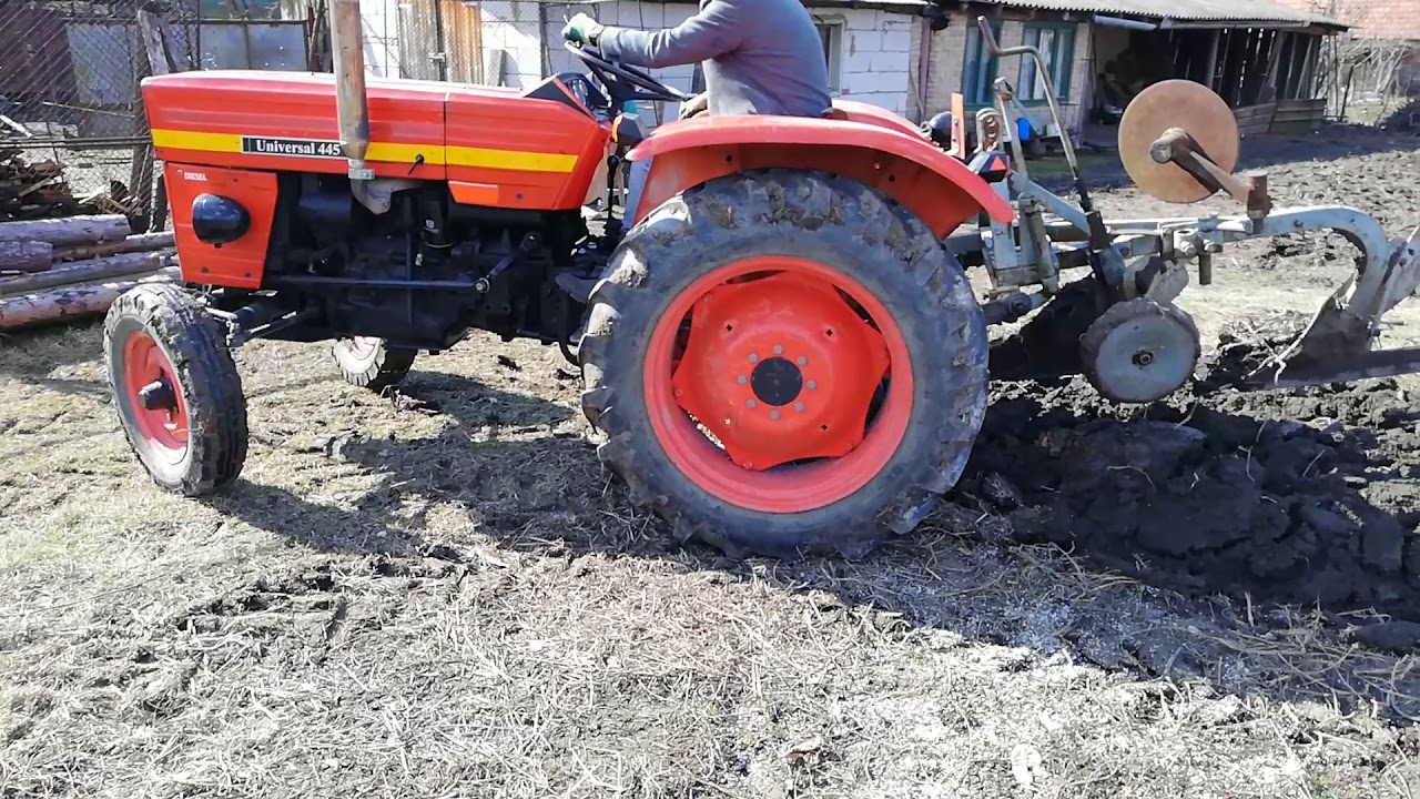 Proba plug LEMKEN + Tractror UTB 445