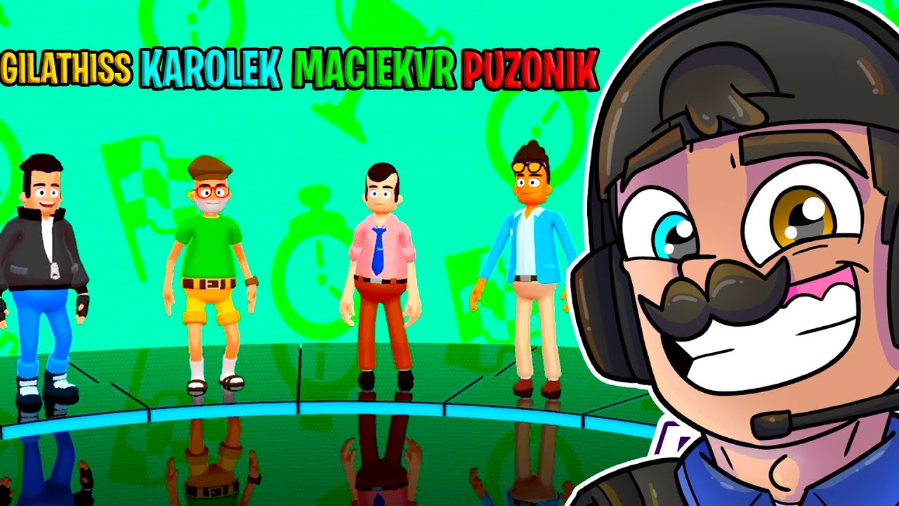 WIELKI TELETURNIEJ YOUTUBERÓW W BRAINSHOW! w/ @GilathissNew  @TheKaroleq95  @maciekVR