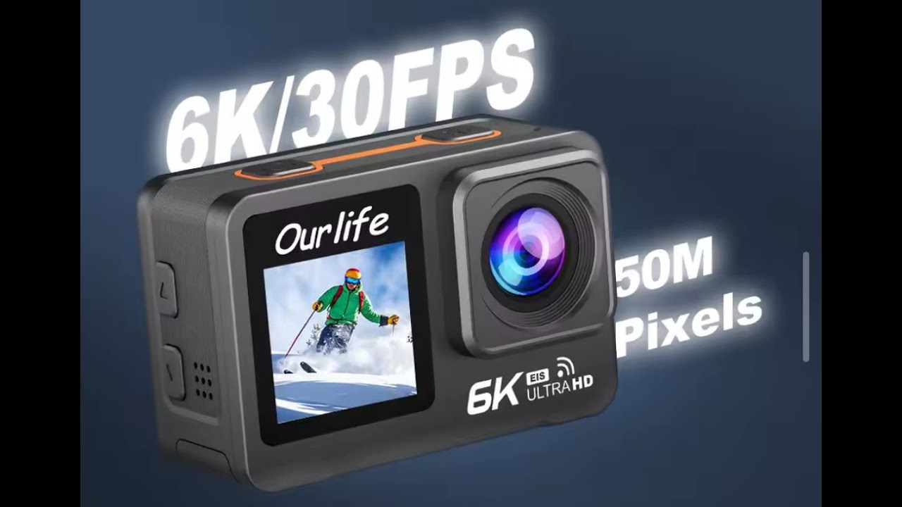 Экшн камера M82TR (MTR82) 6K 30fps 50MP - видео тесты.