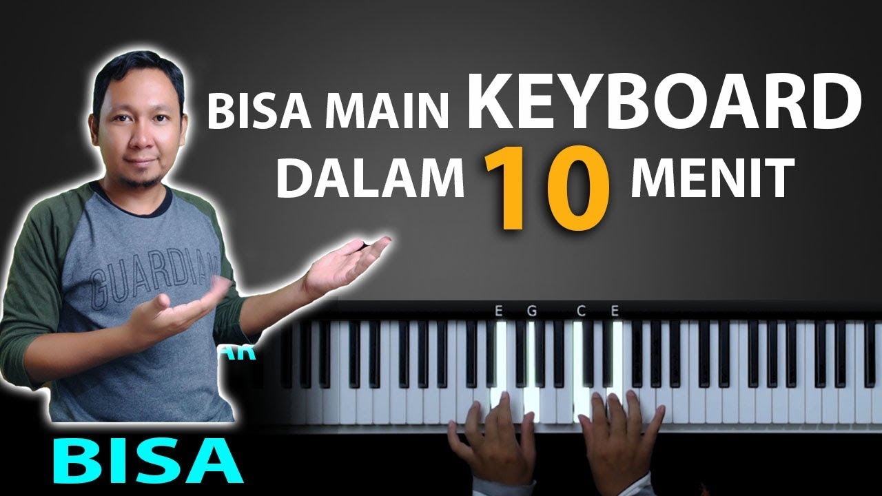 Belajar Keyboard 10 menit Bisa mengiring lagu | Belajar Piano Keyboard