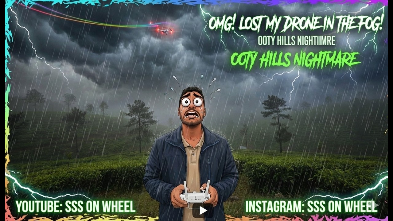 Coonoor & Ooty Landscapes 🌿 | Tea Plantation Ride | Vlog 3 Part 1