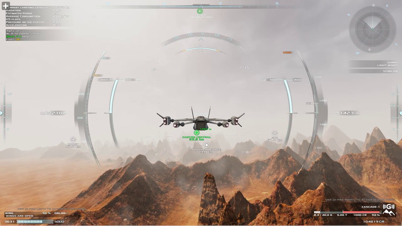 ALIEN BASE BUILDING & CARGO SUPPLY RUN (Frontier Pilot Simulator)