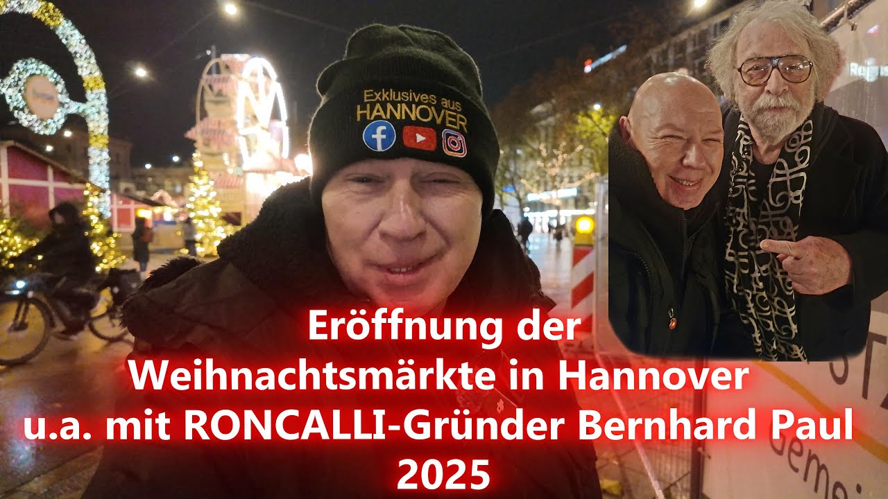 Eröffnung der Weihnachtsmärkte 