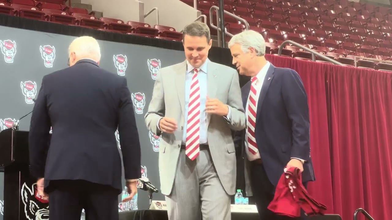 Will Wade introduced at NC State