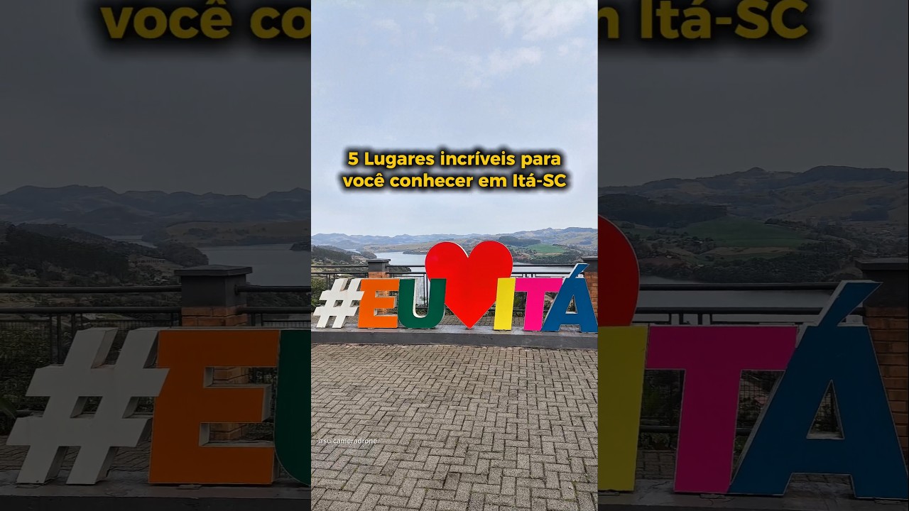 Venha conhecer It&aacute; - SC / E seus Atrativos Tur&iacute;sticos 😃💚 #ita #sc