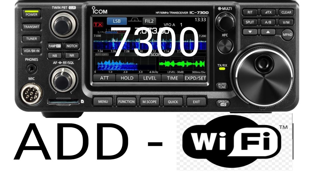 Add WIFI - ICOM IC-7300
