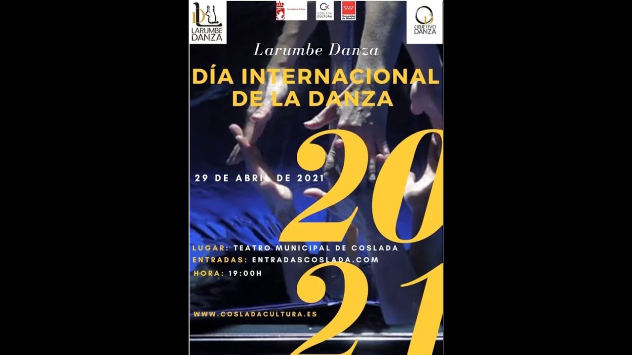 DIA INTERNACIONAL DE LA DANZA. DID. HOY A LAS 19H. TEATRO MUNICIPAL DE COSLADA.