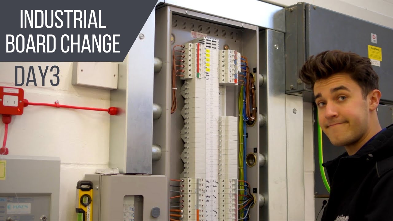 Industrial Electrical Installation - Board Upgrade & Electric Vehicle Chargers - Day 3