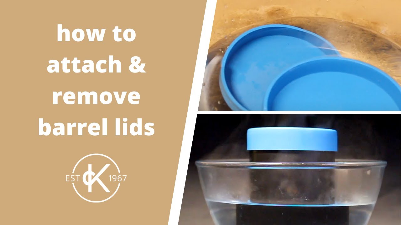 How To Attach & Remove Barrel Lids For Barrelling/Tumbling Machines