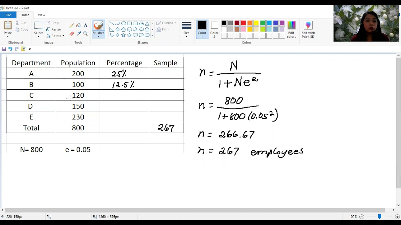 Stratified Random Sampling